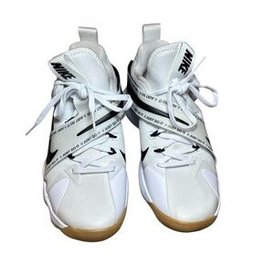 Nike React HyperSet Indoor Court Shoes in White Woman’s Size 8 Men’s Size 6.5